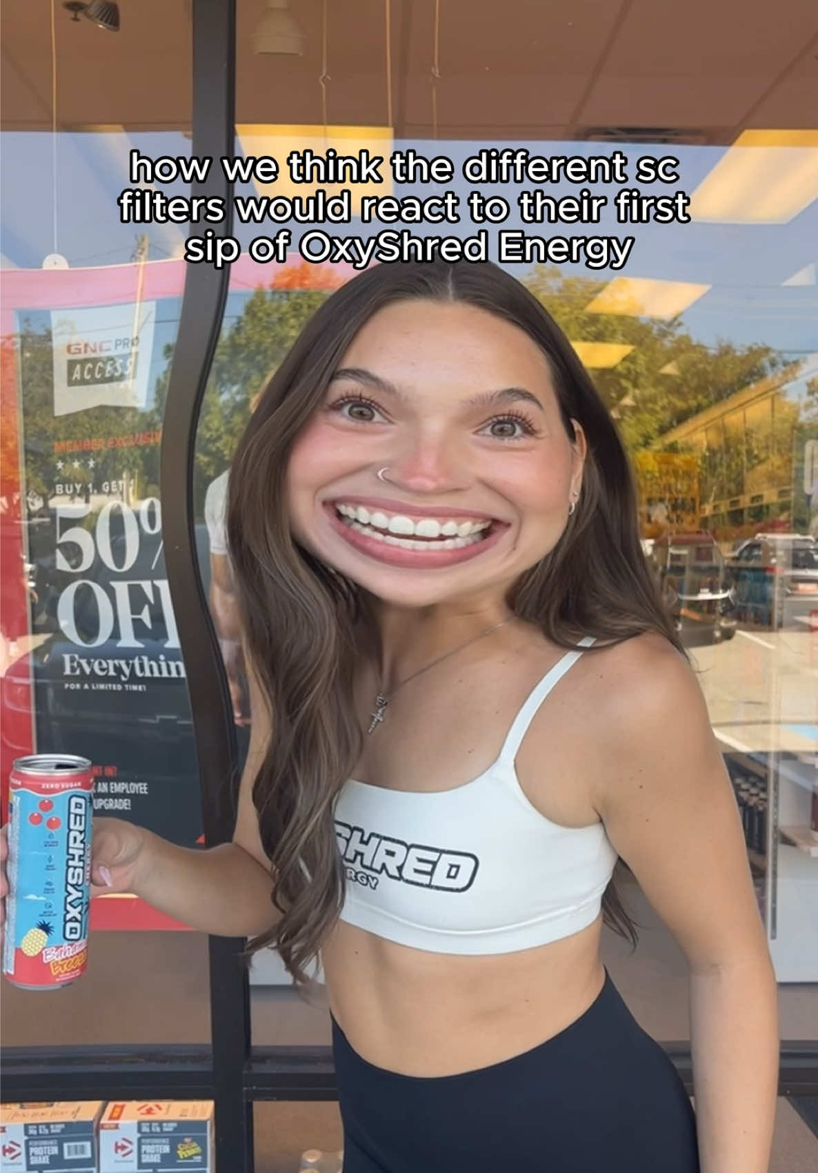 We’ve got some new OxyShred Energy fans 😂  Now available at @GNC Live Well 🙌 #filters #oxyshredenergy #tastetest #reaction #gnc 
