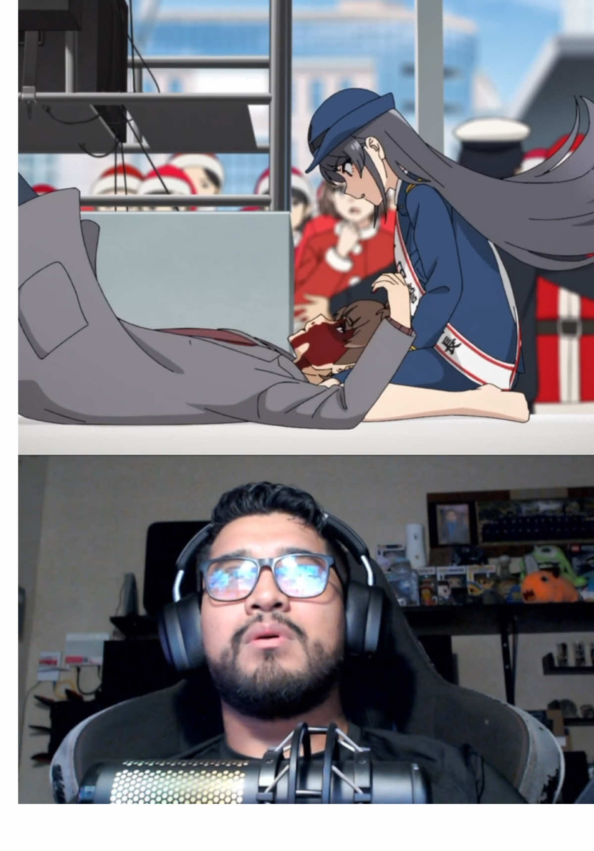 SAKUTA SUFRE UN ACCIDENTE EN LA CABEZA PROTEGIDO A MAI 😱  ||  REACCIÓN RASCAL DOES NOT DREAM OF BUNNY GIRL SENPAI, TEMPORADA 2, EPISODIO 13, PARTE 7 #RascalDoesNotDreamOfBunnyGirlSenpai #SeishunButaYarouWaBunnyGirlSenpaiNoYumeWoMinai #Anime #Manga #Reaccion