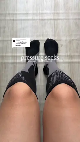 Replying to @youfollowmenopwede po #compressionsocks #compression #varicoseveinstreatment #varicoseveins 