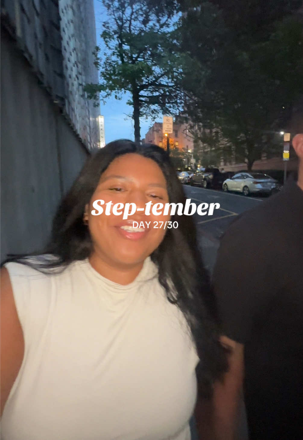not us swinging our hands while walking 😂🥰 i committed to making up these steps!! #10ksteps #married #walking 