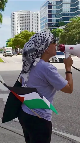 #CapCut pro Palestine protest in Ft. Lauderdale today ❤️🇵🇸🇵🇸❤️ #freepalestine #fromtherivertothesea 