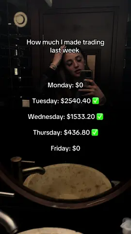 Green week! ✅✅✅ How was yours?  #trading #daytrading #trader #tradingmotivation #tradinglifestyle 