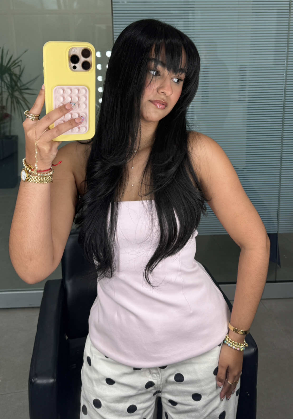 ¿qué creen de este nuevo look? 🙊👀💇🏽‍♀️🌟  totalmente renovada gracias a @raulayalasalon.studio en IG🫶🏽😌🤭 #puertorico #boricua #haircut #hairday #newhair 