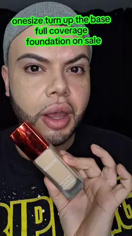 #creatorsearchinsights run dont walk. this foundation is on sale for $18. #onesizebeauty #onesize #waterproofmakeup #sweatproofmakeup @ONE SIZE BEAUTY 