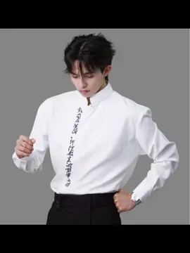 Áo sơmi nam trơn thêu #macdepmoingay #phoidoxinh #aosomi 