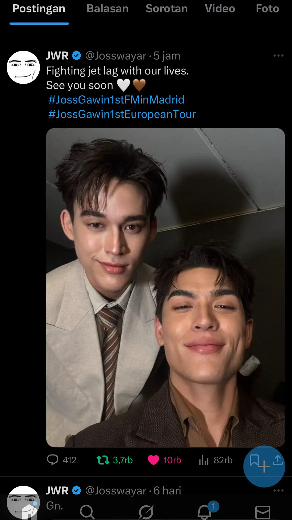 You can do this guy's! So excited for youuu  🫶🏻🫶🏻 @Joss Way-Ar @Gawin Caskey  #josswayar #gawincaskey #jossgawin #จอสกวิน #JossGawin1stFMinMadrid 