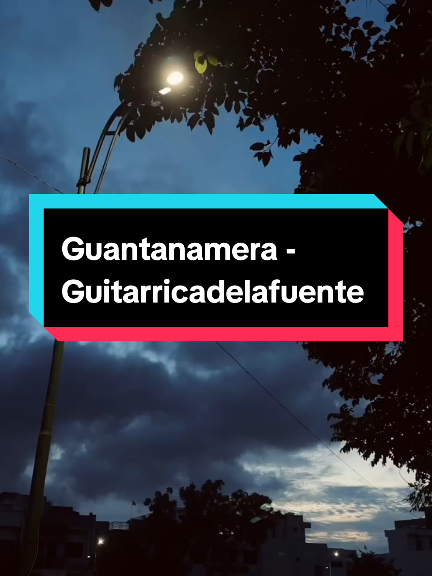 #guantanamera #guitarricadelafuente #español #goodsong #fyp 