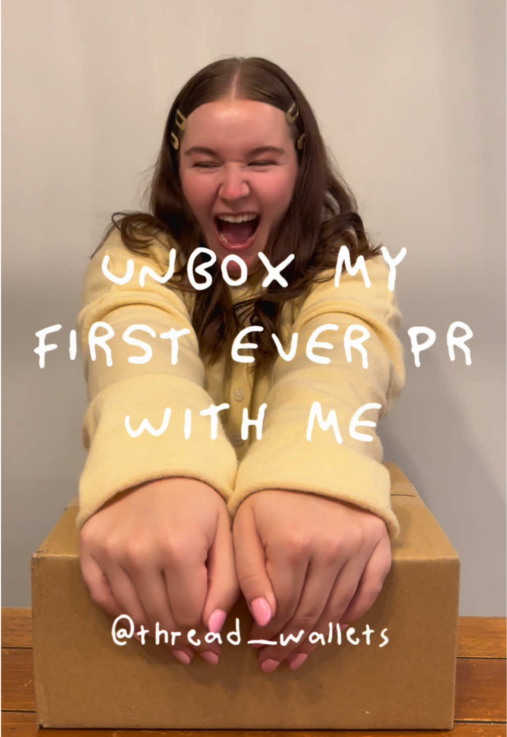 i peed my pants with joy when i saw this in my mailbox. i LOVE @Thread Wallets so much and this was an absolute dream. making my little content creator dreams come true, so thank you!! go treat yourself and buy some new thread goodies! #CapCut #pr #prunboxing #unboxing #unboxingvideo