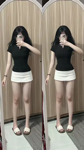 Áo Thun Ôm Cổ Trụ Tàu 🛒 #byjane #aothun #aothunombody #aoombody #thoitrangnu 