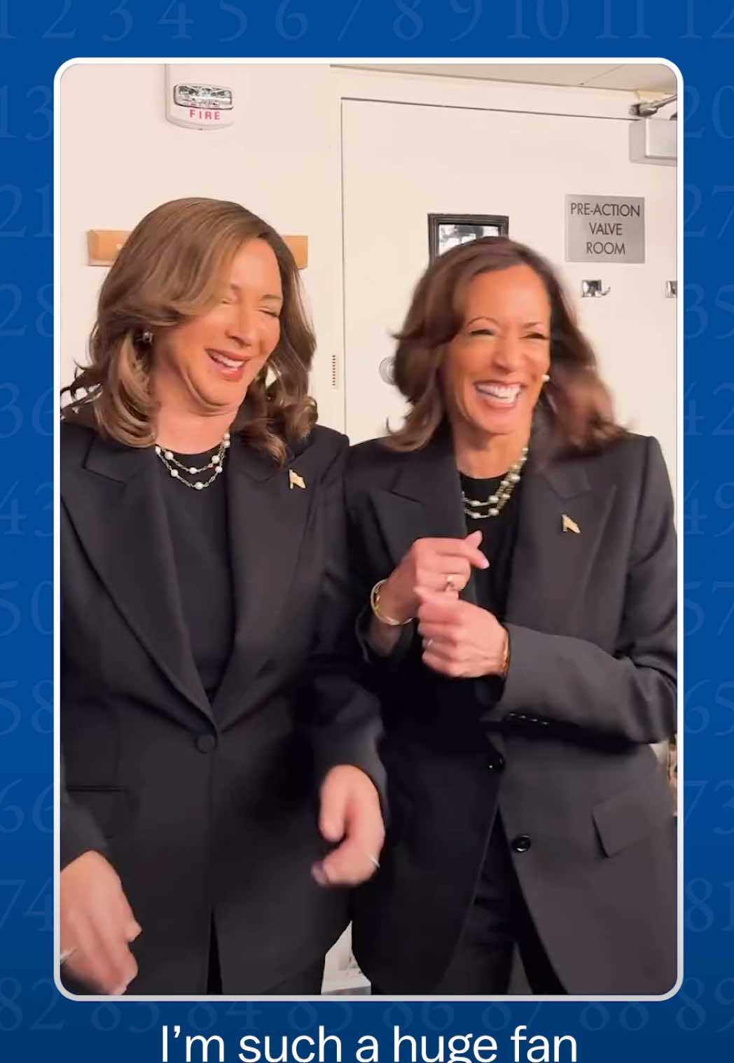 When we surprise landed in New York the Saturday before Election Day, the press asked me: 