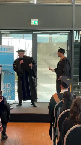 I DID IT! MY MASTER’S DEGREE IN BUSINESS ADMINISTRATION 👨🏽‍🎓 And thanks also to the coolest professor in the world who did the dance at the master’s ceremony 🤣#yzfamily 