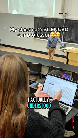 Professors are insane nowadays #collegeexperience #collegestudent #professor 