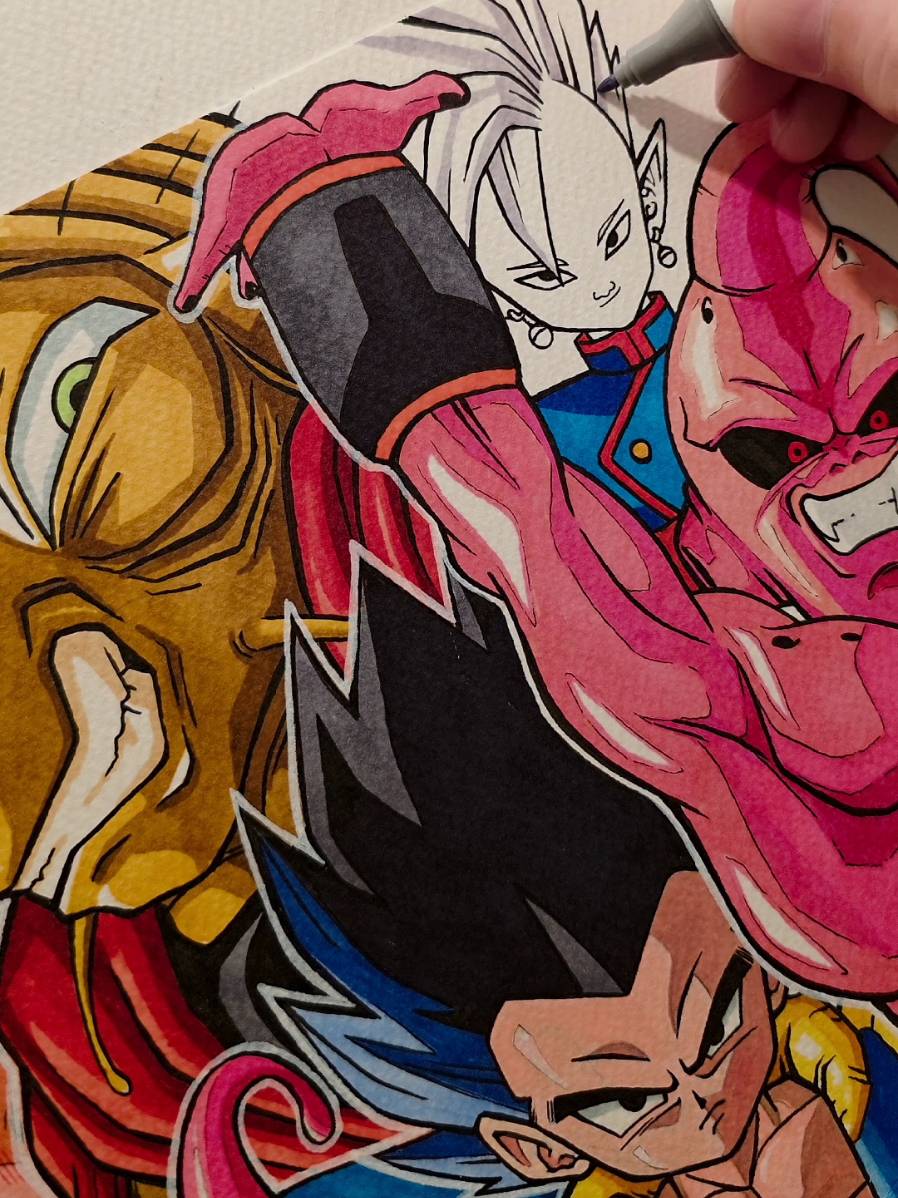 Drawing  Supreme Kai  