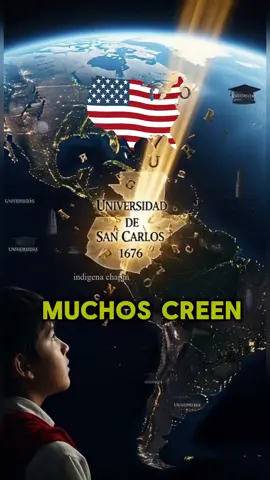 😍😱💚Muchos creen que la primera universidad de América fue Harvard… pero la verdad es que la Universidad de San Carlos de Guatemala ya graduaba médicos, abogados y filósofos cuando en Norteamérica apenas escribían sus primeras leyes con plumas de ave. 🇬🇹🎓 ¿Sabías que la universidad más antigua del continente está en Guatemala? #OrgulloChapín #Guatemala #HistoriaMaya #USAC #ReelsVirales 
