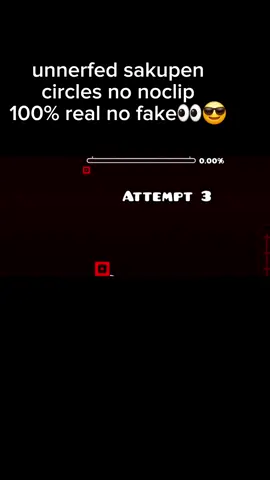 unnerfed sakupen circles no noclip 100% real no fak👀😎 #gd #geometrydash #sakupencirclesgd #gg #humor 