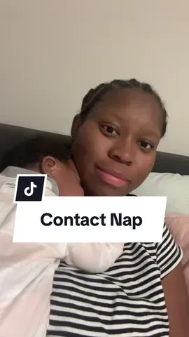 😀 #contactnapping has its perks #newmomlife 