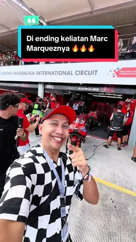 Di ending keliatan Marc Marqueznya 🔥🔥🔥  @🇮🇩 Mandalika Circuit | MGPA  #IndonesianGP 