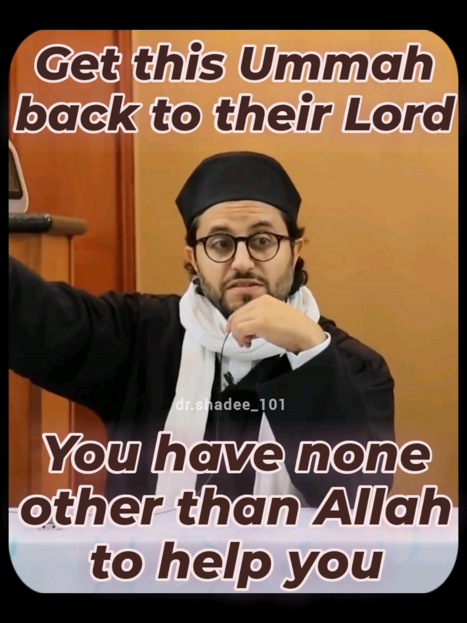 Get this Ummah back to their Lord @Dr. Shadee Elmasry #drshadeeelmasry #shadeeelmasry #safinasociety #nbic #nothingbutfacts 