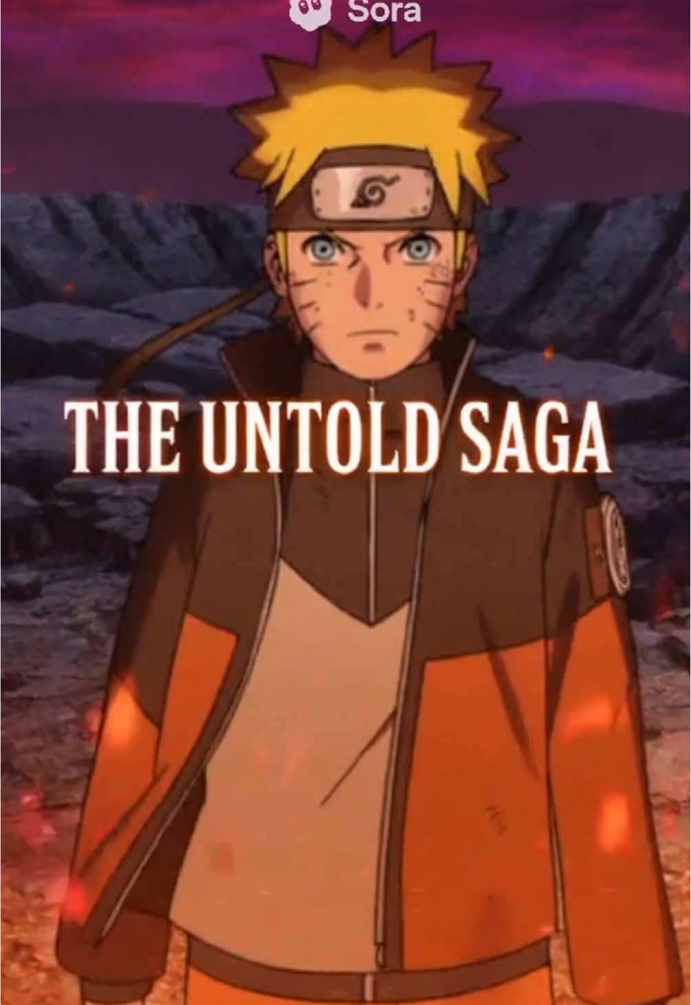 Naruto the untold saga. Aliens? #sora #sora2 #anime #fyp #naruto 