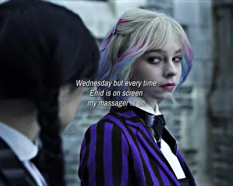 I love Emma Elizabeth Myers #wednesday #enidsinclair #enidsinclairedit #emmamyers #edit 