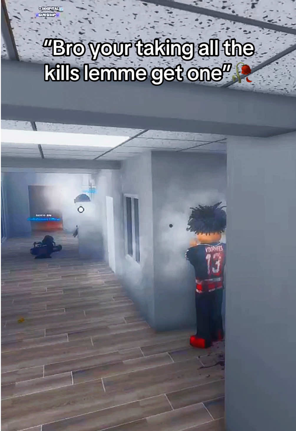 Why would he run out😭😭😭@ɢᴇᴇᴡɪʟᴅ🥇 #cold #thabronx3 #thabronx2 #fyp #robloxfyp 