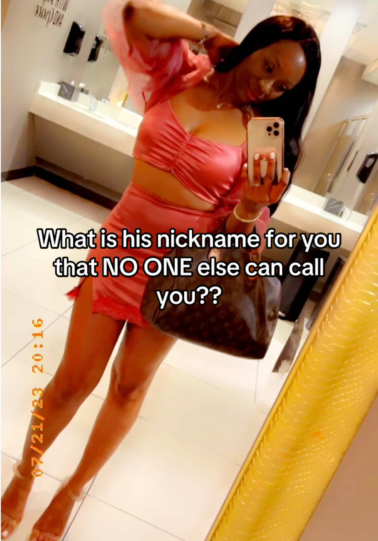 There’s a story behind it though… 😏