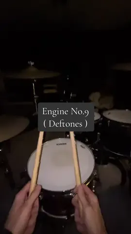 Engine no.9 #deftones #engineno9 #fyp #drums #drumcover 