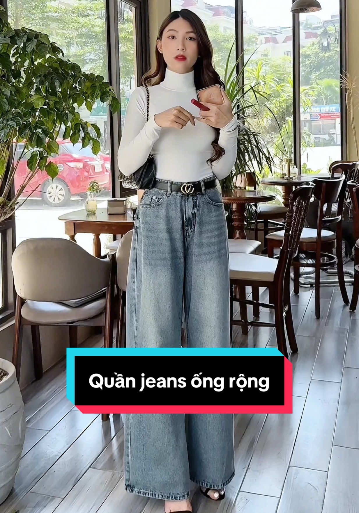 Quần xinh đủ size hack dáng ấy #quanjean #quanjeannu #quanjeanongrong #nicool #thoitrangnu   