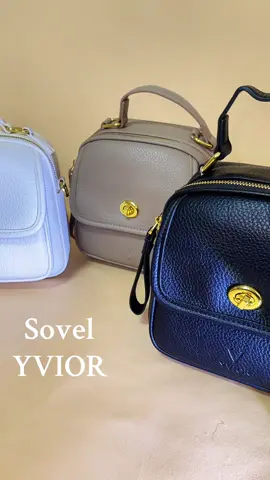 Hi from —SOVEL! Yep, we got her name from the word ‘love’—because you’ll definitely fall in love with her 2 unique changeable straps!💖 #CarryYvior #YviorPh #YviorBags #IwantYvior 