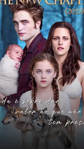 🎬-Nome: A Saga Crepúsculo 6 O Novo Capítulo (2025) Os fãs do Crepúsculo serão novamente puxados para o mundo encantador dos vampiros, lobisomens e do amor proibido. Em 2025 - depois de mais de uma década de saudade - A Saga Crepúsculo 6: O Novo Capítulo finalmente chega, anunciando uma nova era ousada para a saga que definiu uma geração inteira. Mais de dez anos após o Breaking Dawn – Parte 2 (2012), a história ergue-se novamente – mais escura, mais intensa e mais ambiciosa do que nunca. Com novos personagens, conflitos imprevistos e uma mitologia expandida, este capítulo tão esperado promete reacender a magia para milhões de fãn em todo o mundo.!🎥 Durante anos, a pergunta permaneceu - O que realmente acontece depois do Breaking Dawn terminar? Agora, o Novo Capítulo retoma anos mais tarde. Bella Swan |Kristen Stewart| e Edward Cullen (Robert Pattinson) vivem na imortalidade, criando sua filha, Renesmee (Mackenzie Foy). Dotada de crescimento sobrenatural, Renesmee floresceu e tornou-se uma jovem poderosa - o seu destino tão misterioso quanto inevitável🎬🍿