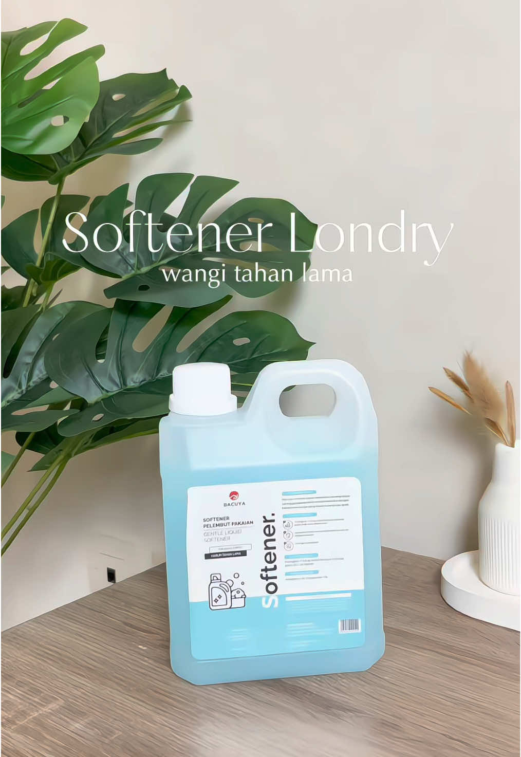 Jadi semangat nyuci kalau wangi gini 😍 #affiliatemarketing #softener #softenerbacuya #softenerlaundrymurah #homeliving 