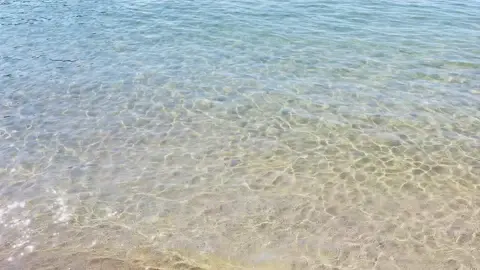 静かな波の音 #海の景色 #癒し #beach