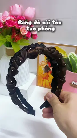 Băng đô cài tóc tạo phồng, chân ái cho bà nào tóc mỏng như tui đây. #bangdocaitoc #caitoctaophong #phukientoc #viraltiktok #xuhuong 