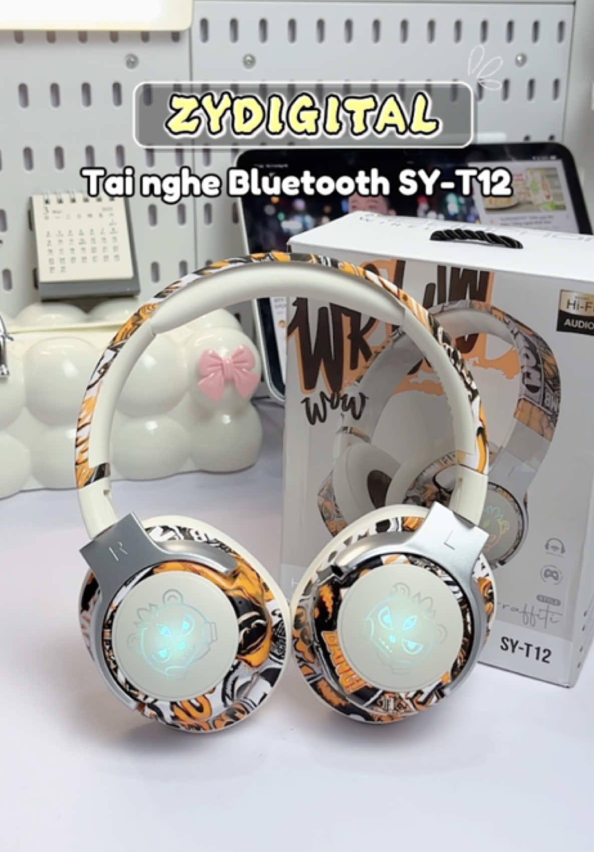 Tai nghe Bluetooth nghe êm mà zá thành hợp hssv 💞 #tainghe #tainghebluetooth #viral #muataitiktok #tainghekhongday 