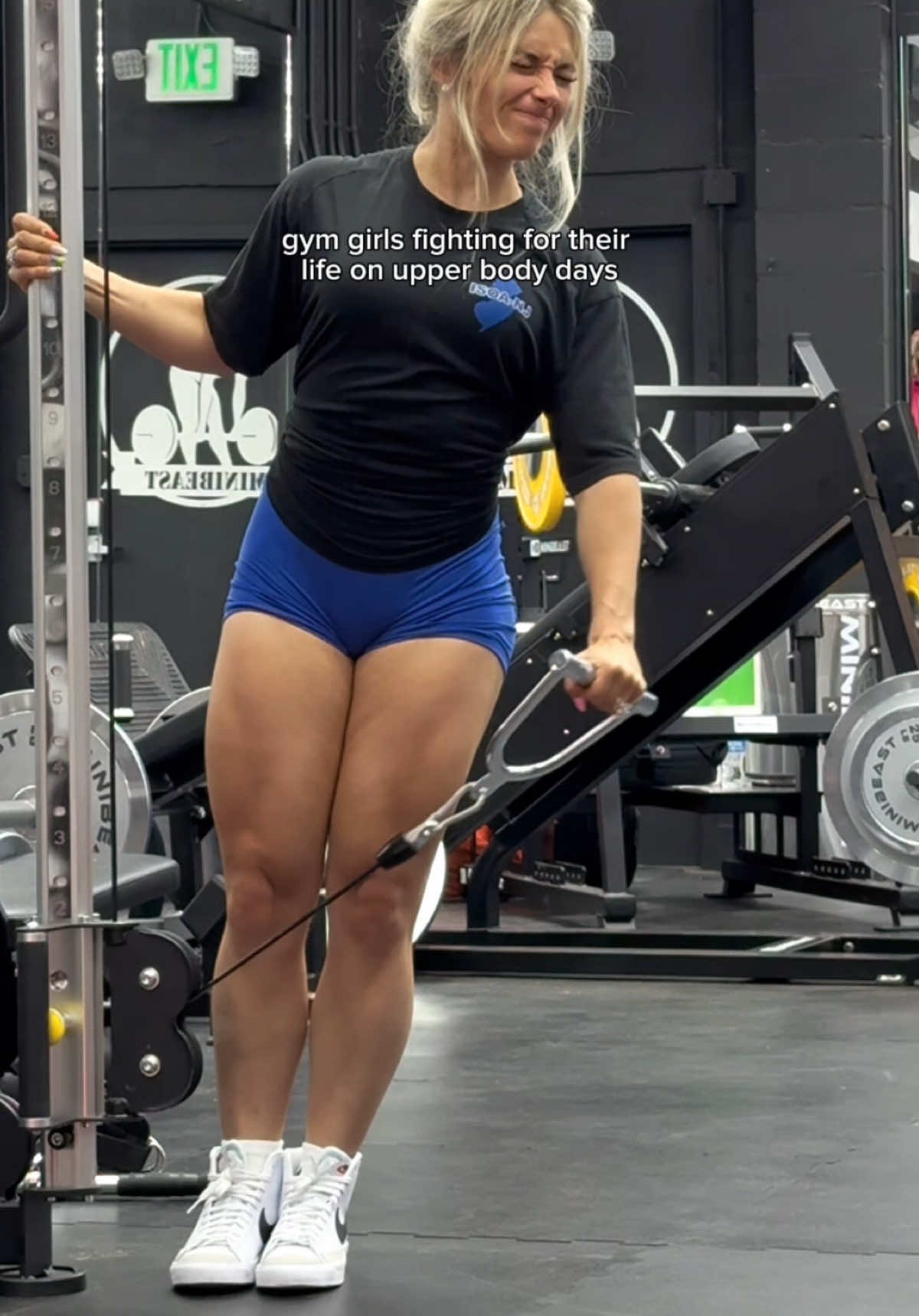 Lateral raises are always humbling