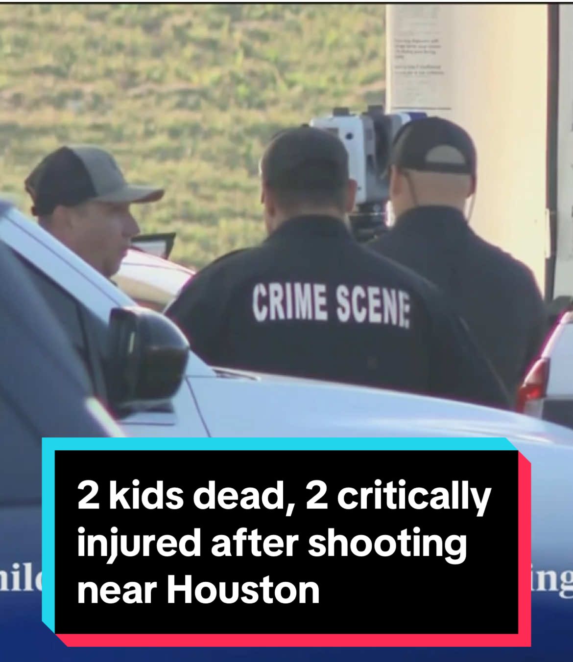 Two children are dead and two more were left critically injured after they were shot Saturday near Houston, Texas. #houston #texas #shooting 