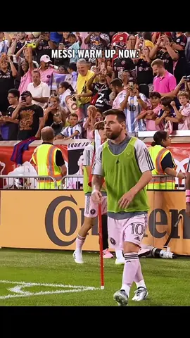 Messi warm up 😈🔥 #messi #football #fyp #viral #video 