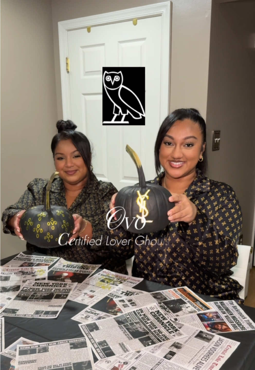 Our OVO Certified Lover Ghouls Party ⁶𓅓 @October’s Very Own  #halloween #girlsnight #ovo #octobersveryown 