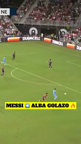 This Miami team 🩷🖤 (via @Major League Soccer on Apple TV) #messi #jordialba #intermiami #MLS