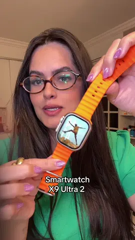Smartwatch x9 ultra 2 🧡 #smartwatch #relogio #tiktokshop #smartwatchx9 