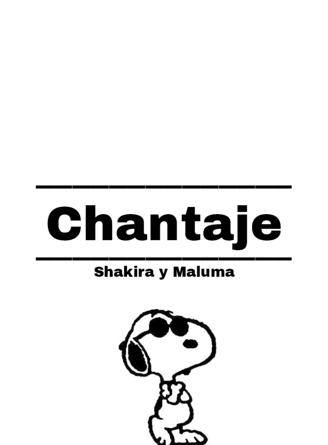 🎧Oye baby no seas mala🗣️ Name: Chantaje - Shakira y Maluma #cancion #musica #indirectas #lyrics_songs #fyp 