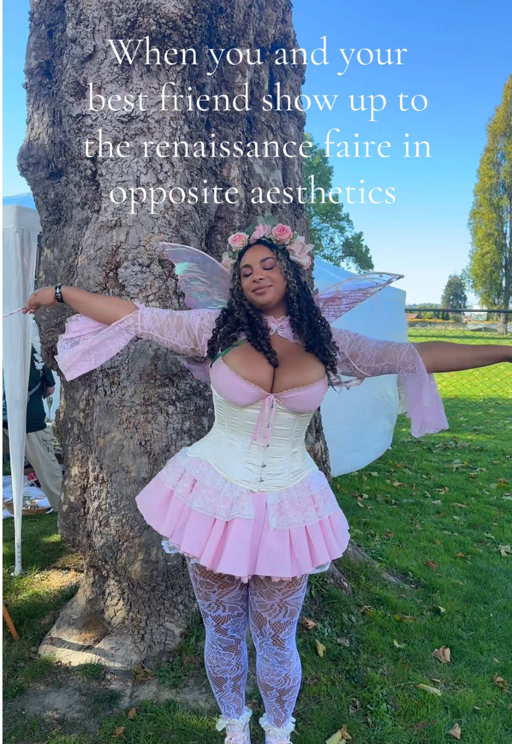 What can I say? Opposites attract🎀🏴‍☠️ @cayennapepper #fyp #foryou #renaissancefaire #renfaire 