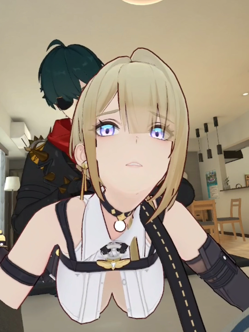 tu amigo el despistado 😎 #zenlesszonezero #genshinimpact33 #luizconzeta #realidadvirtual #vrchat 