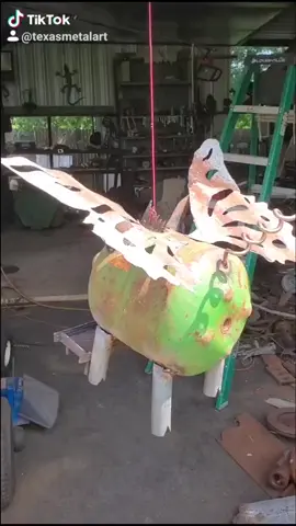#artistsoftiktok #rusticdecor #metalart #garden #Outdoors 