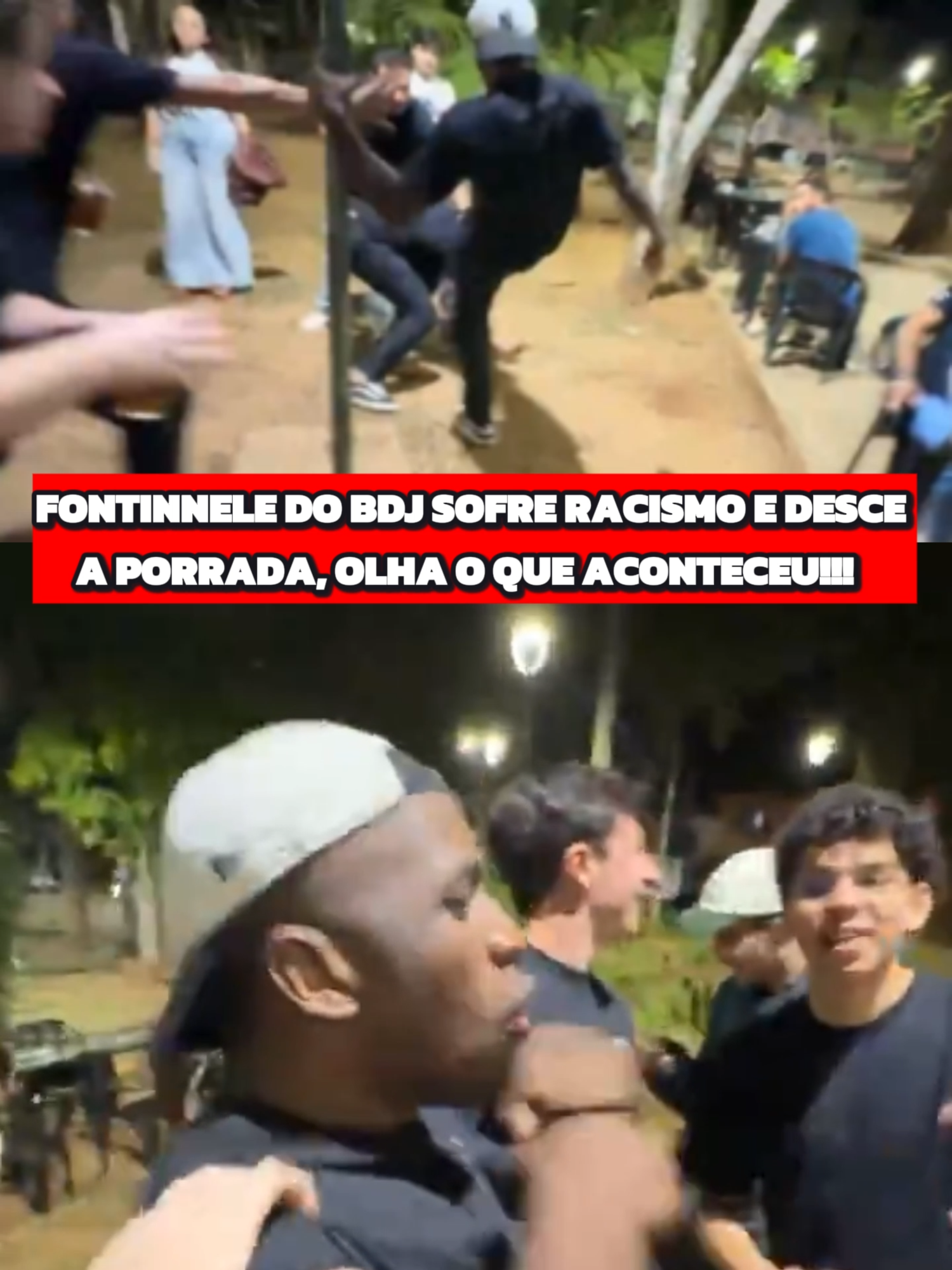FONTINNELE DO BDJ SOFRE RAC1SM0 E DESCE A PORRADA NO RAC1STA! OLHA O QUE ACONTECEU!!! #fontinnelerj #fontinnele #bondedojon #bdj #naoaoracismo
