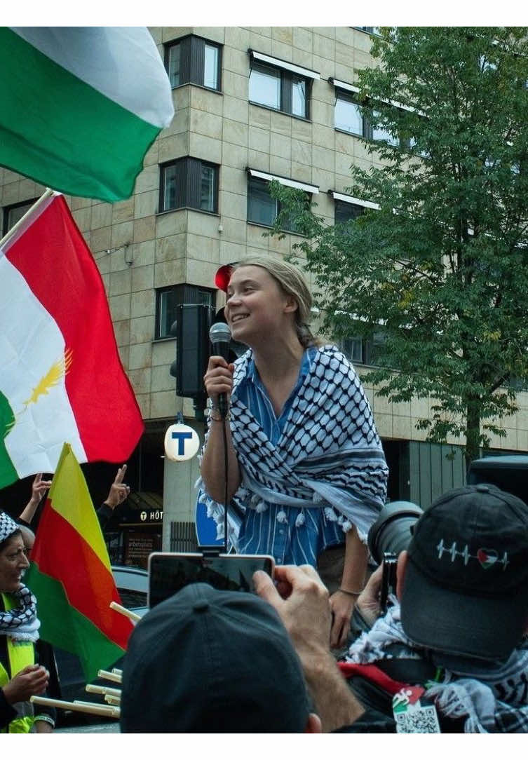 FREE AND SAVE GRETA #gretathunberg #alleyesonsumudfotilla #freedom #World #fypppppppppppppppppppppp