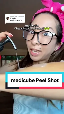 Replying to @Elise  medicube Peel Shot #medicube #tiktokshopfalldealsforyou #creatoricons #exfoliating  #tiktokshopcreatorpicks  @medicube US Store  medicube Hypochlorous Acid Rice Peel Shot Duo for Face and Body