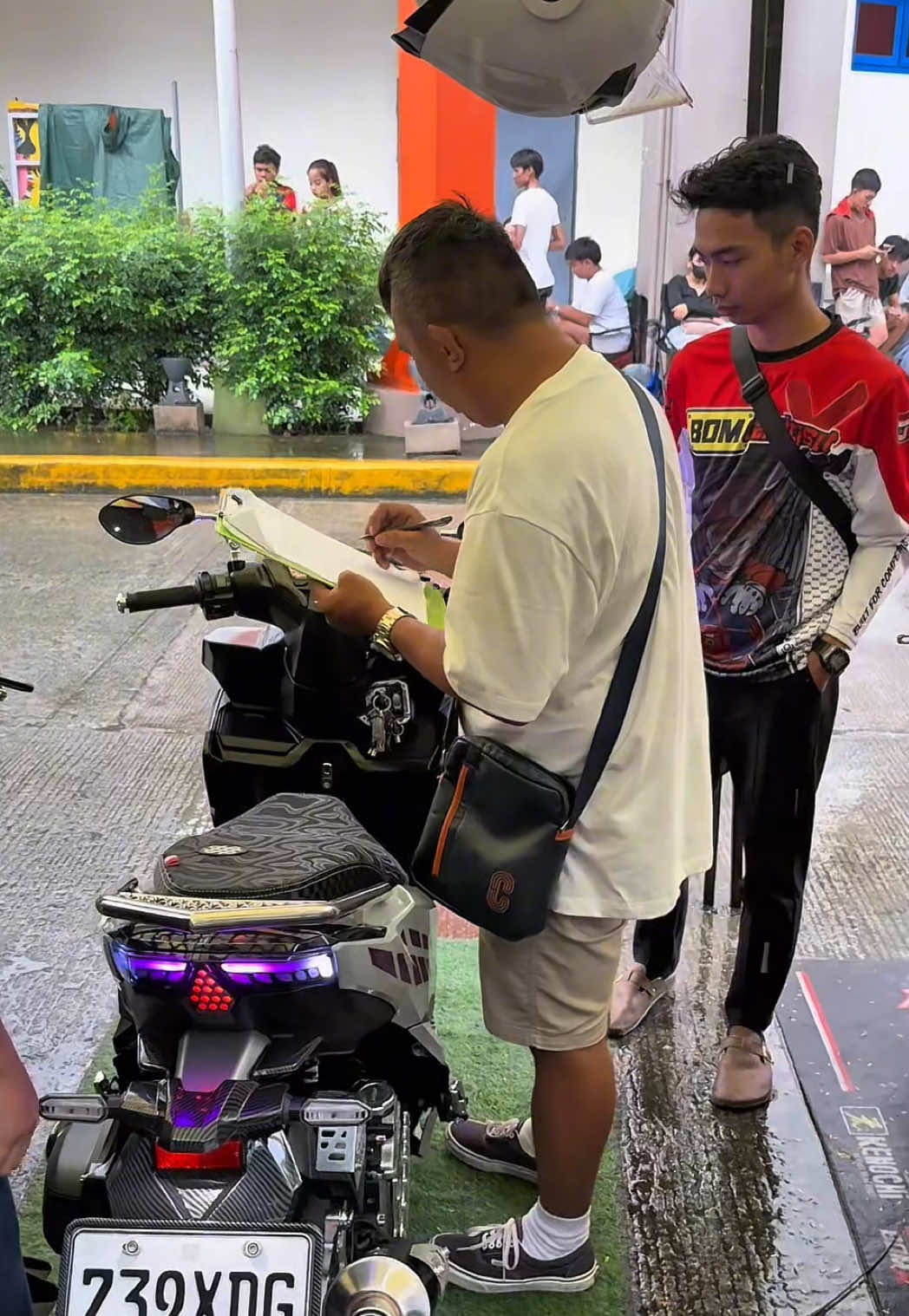 Bomx swing arm pang madiinan na pyesa sa indo build @BOMRANGSIT.PH #bomx #bomxswingarm #swingarm #cncswingarm #hondaclick 