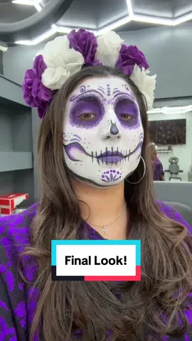 Final look!! #dayofthedead #dayofthedeadmakeup #lacatrina 