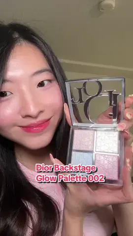 New Dior Backstage Glow Face Palette 002 limited edition 🎨 #dior #makeup #fyp #foryoupage #myanmar 